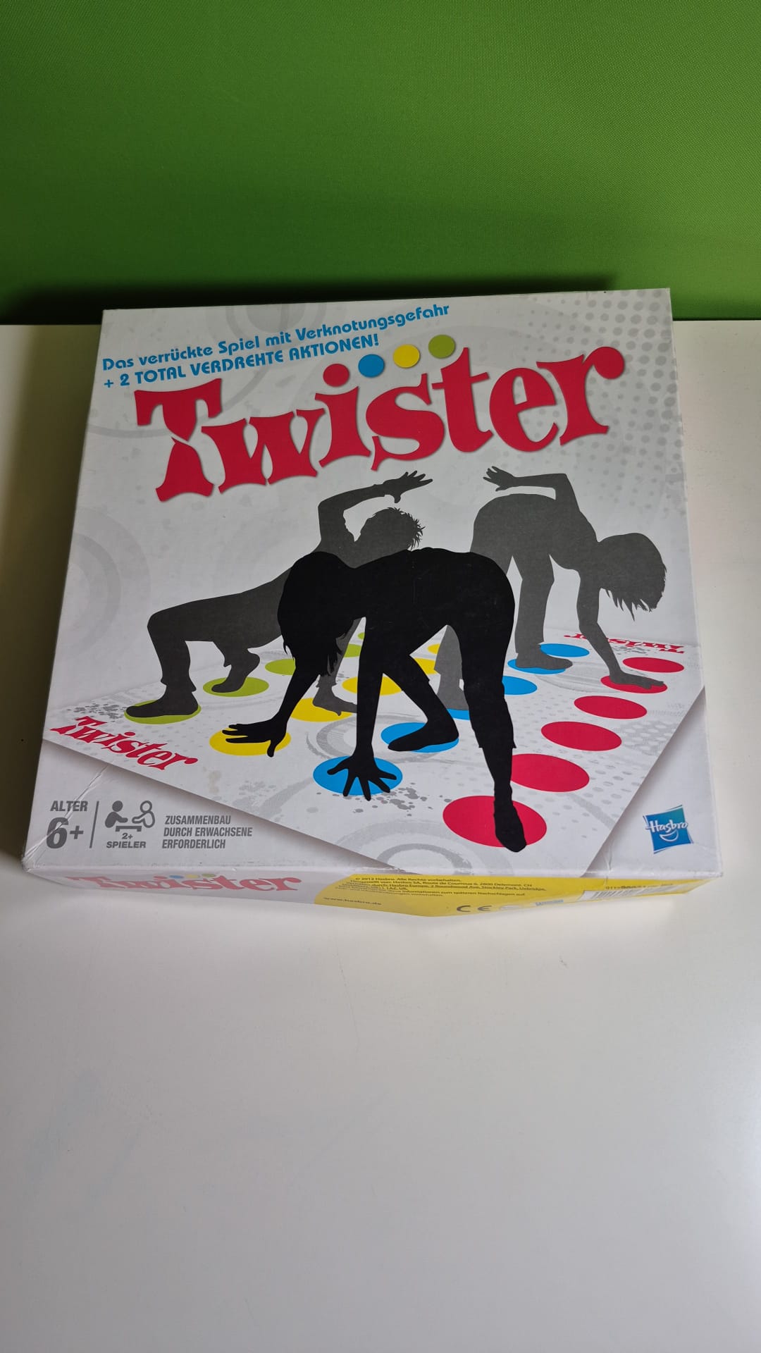 Hasbro Twister – Geschicklichkeitsspiel – vollständig