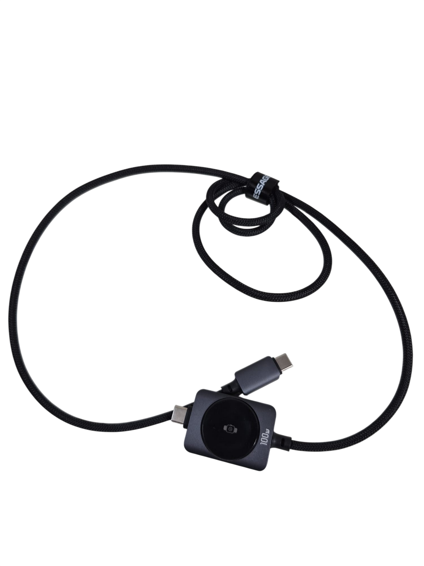 ESSAGER USB-C Schnellladekabel 100W mit Leistungsanzeige