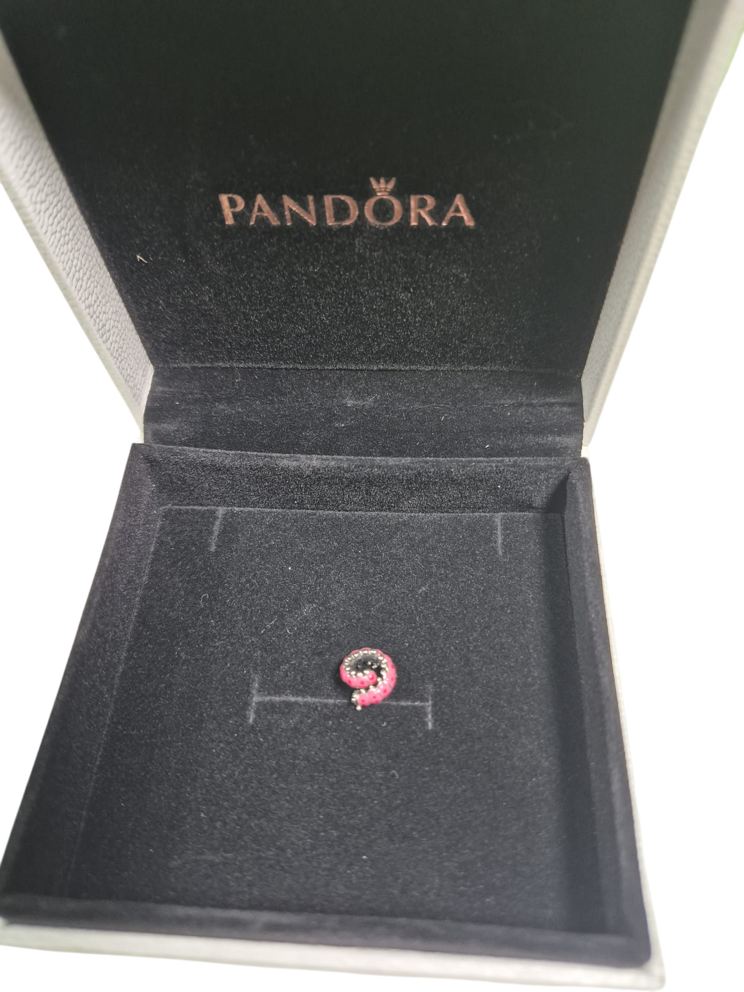 Original Pandora Raupen-Charm Rosa