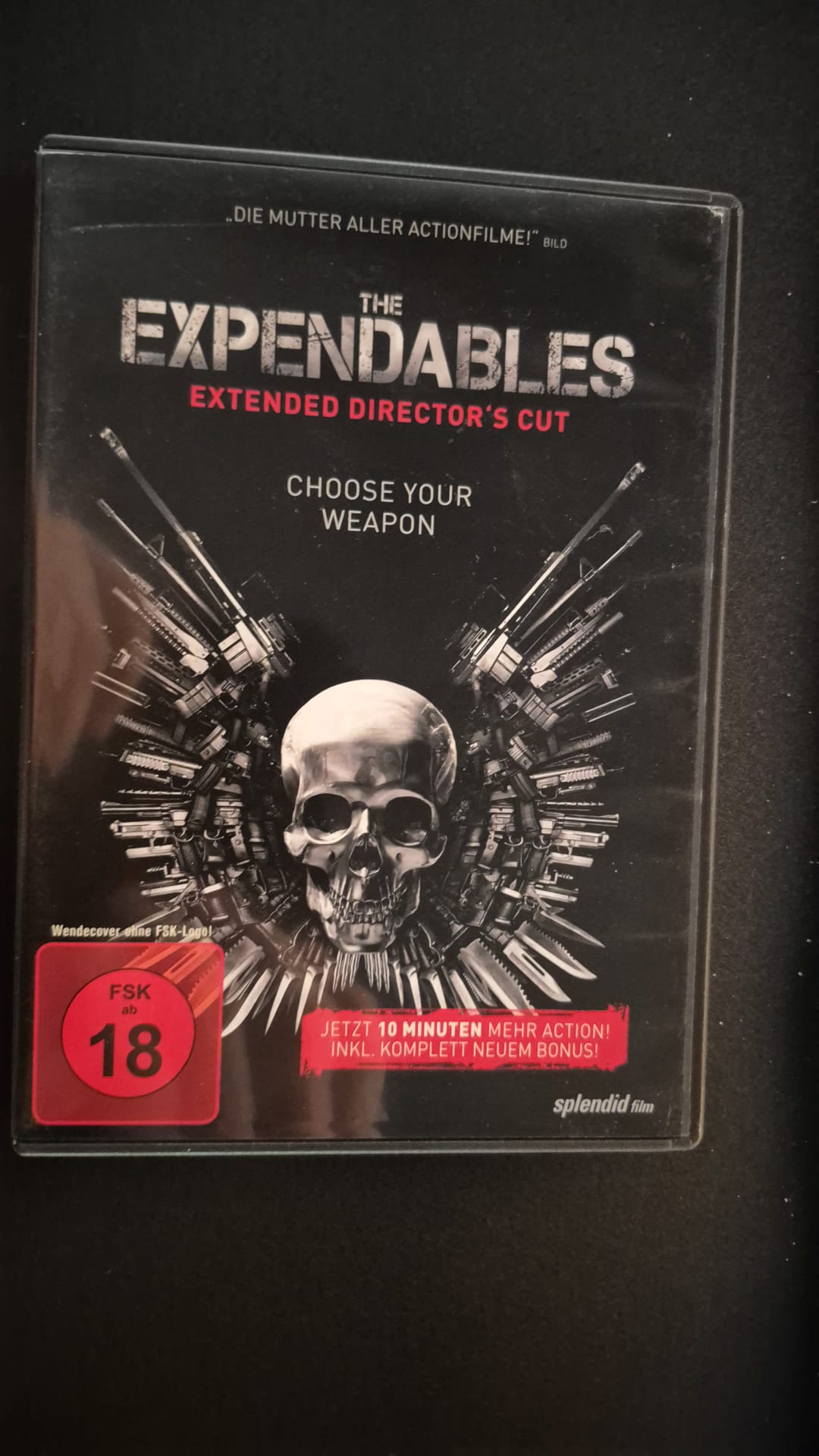 The Expendables – 2 Versionen zur Auswahl – DVD – FSK 18