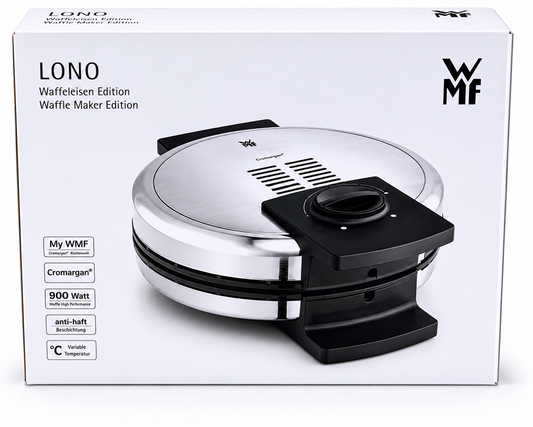 WMF LONO Waffeleisen Edition – Knusprige Waffeln auf Knopfdruck