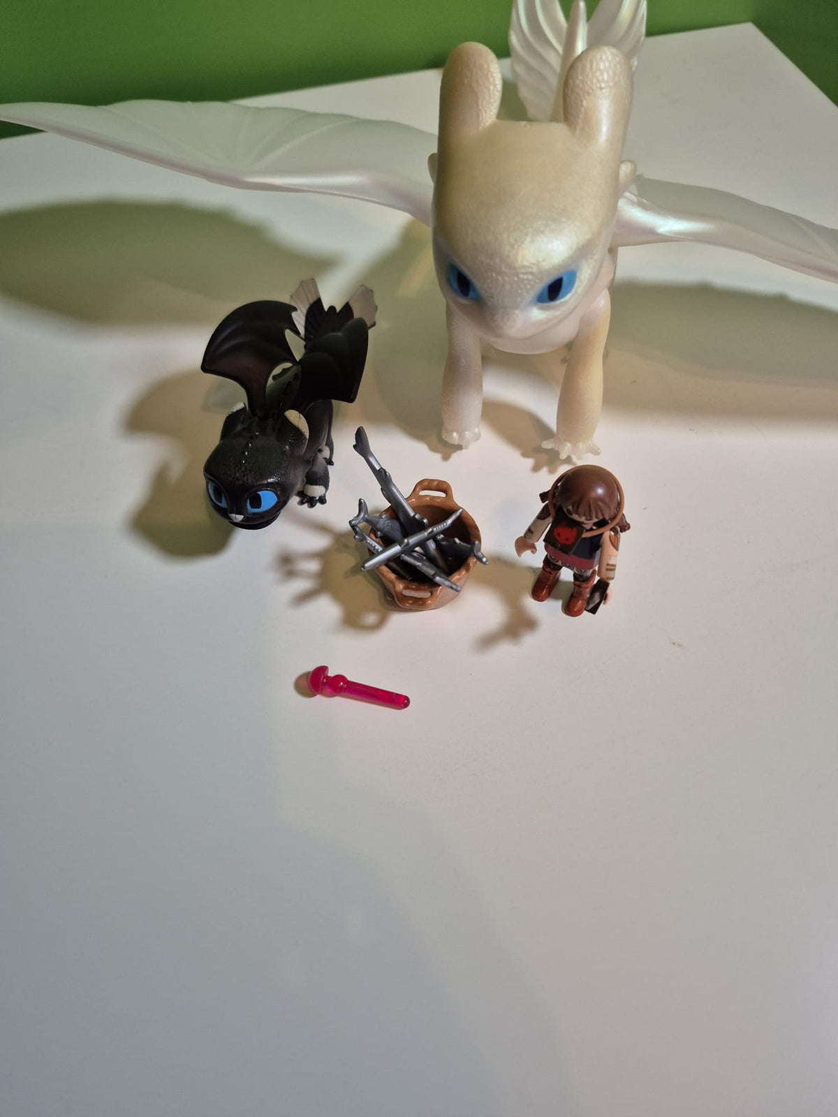 PLAYMOBIL Dragons 70038 – Tagschatten und Babydrachen mit Kindern – unvollständig