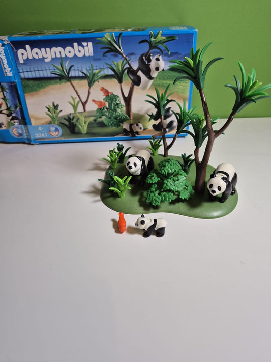 PLAYMOBIL Zoo 3241 – Pandabären – unvollständig