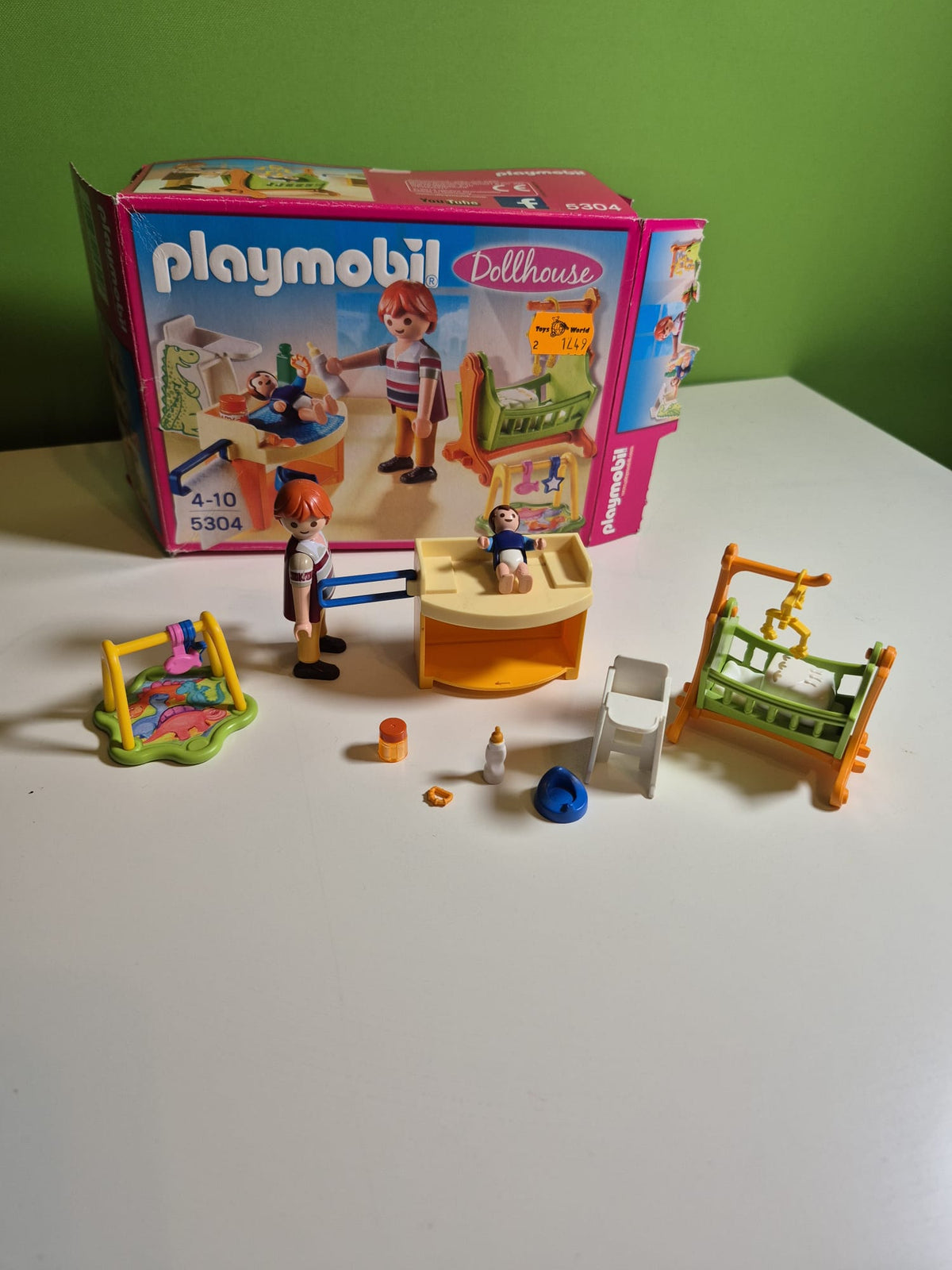 PLAYMOBIL 5304 – Babyzimmer – unvollständig