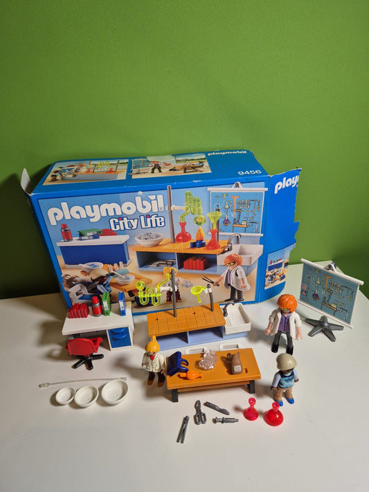 PLAYMOBIL City Life 9456 – Chemieunterricht – unvollständig
