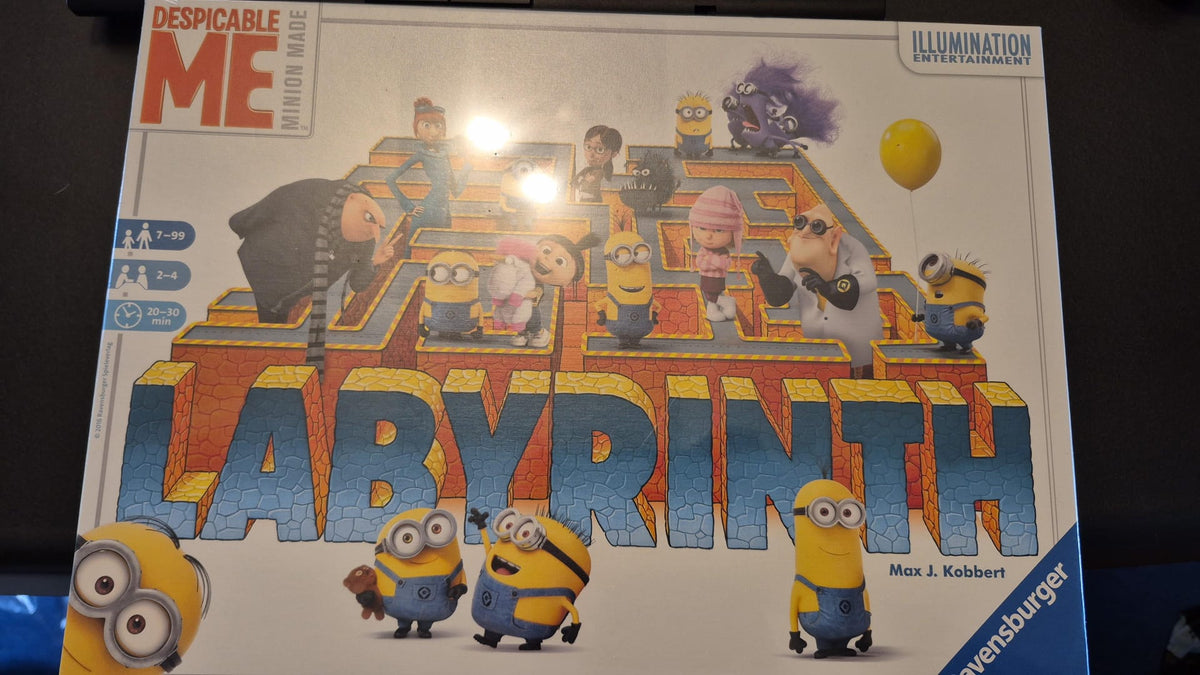 Ravensburger Das verrückte Labyrinth – Minions / Despicable Me – neuwertig & vollständig