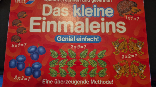 Noris Spiele – Das kleine Einmaleins – genial einfach – unvollständig