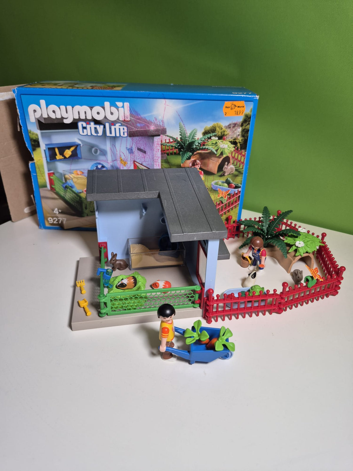PLAYMOBIL City Life 9277 – Kleintierpension – unvollständig