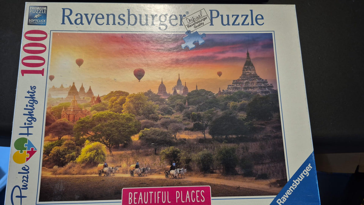 Ravensburger Puzzle Highlights – Beautiful Places – 1000 Teile – vollständig