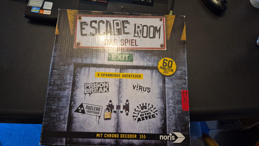 Noris Escape Room – Das Spiel – 4 spannende Abenteuer – vollständig
