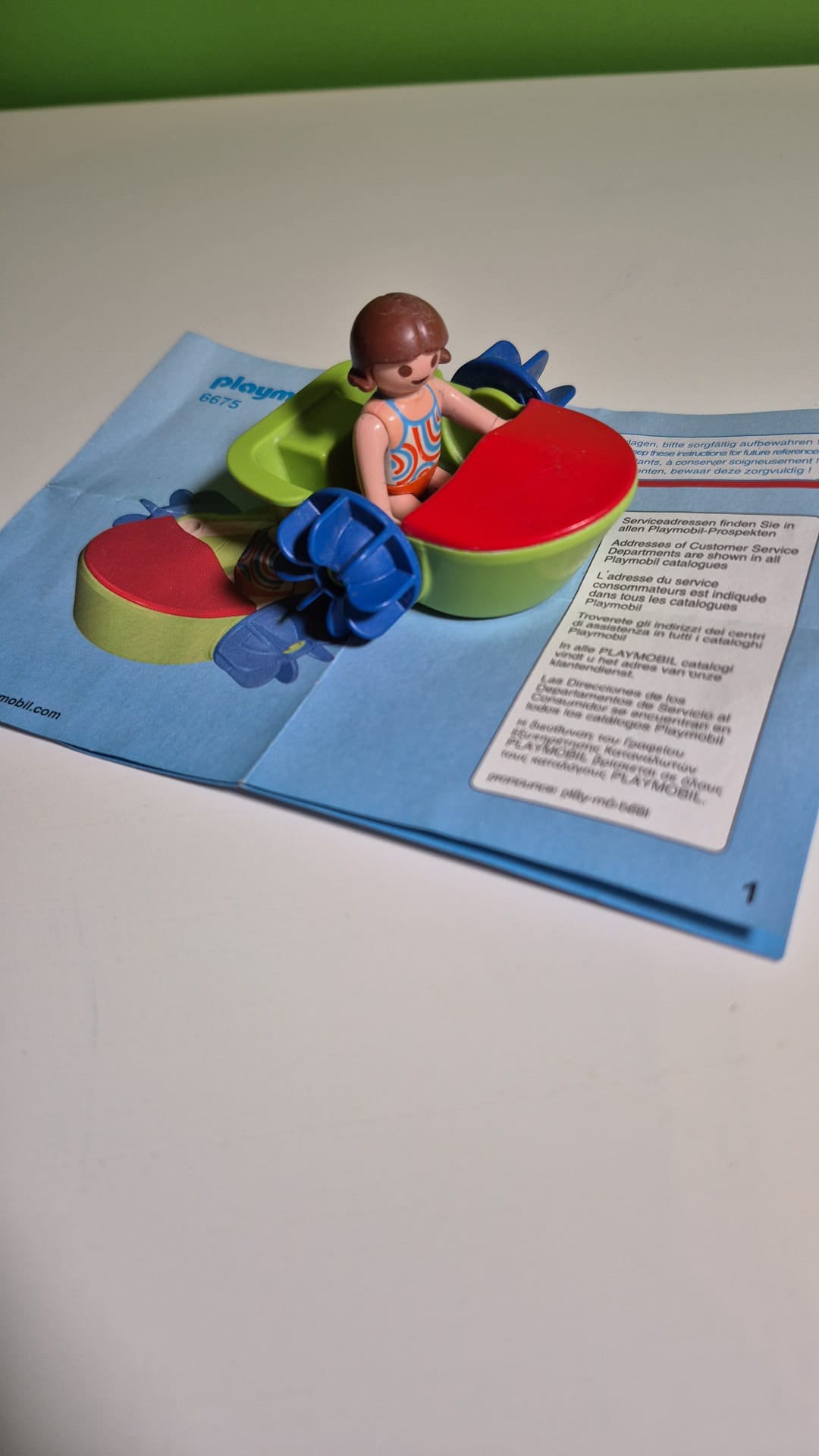 PLAYMOBIL Summer Fun 6675 – Fun-Boot – vollständig – ohne Originalkarton