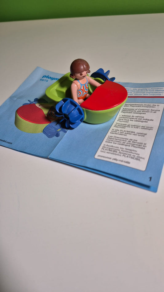 PLAYMOBIL Summer Fun 6675 – Fun-Boot – vollständig – ohne Originalkarton