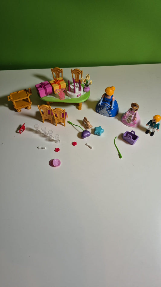 PLAYMOBIL Princess 6854 – Geburtstagsfest der Prinzessin – unvollständig – ohne Originalkarton