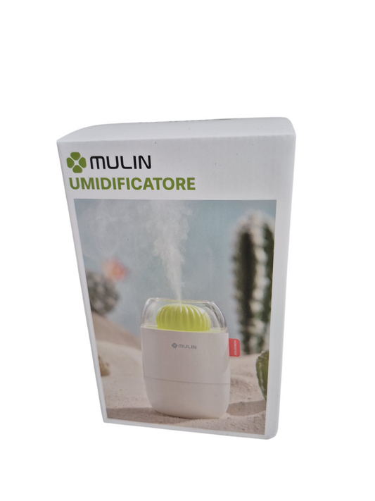 MULIN Mini Luftbefeuchter USB – Tragbarer Luftbefeuchter für Zuhause & Büro