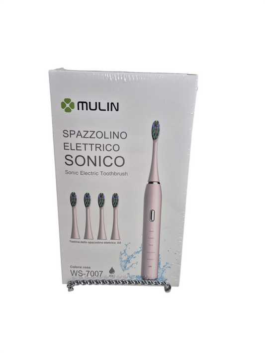 MULIN Sonic Electric Toothbrush WS-7007 – Elektrische Schallzahnbürste Rosa