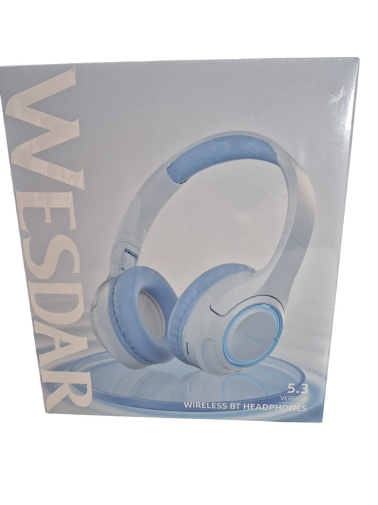 WESDAR Wireless BT Headphones 5.3 – Bluetooth-Kopfhörer Blau