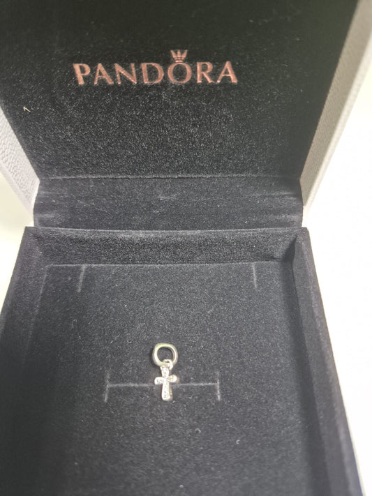 Original Pandora Kreuz Charm Anhänger