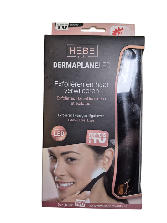 HEBE Skin Dermaplane LED – Gesichtsrasierer & Peelinggerät mit LED-Licht