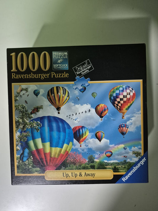 Ravensburger Puzzle „Up, Up & Away“ – 1000 Teile – vollständig