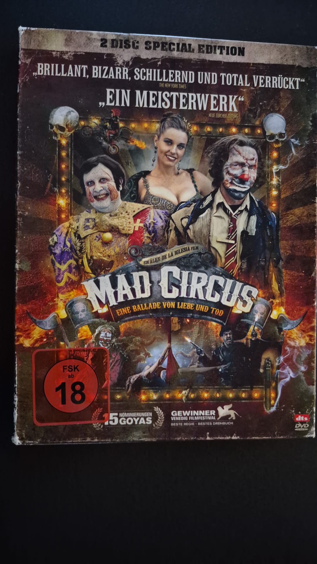 Mad Circus – Eine Ballade von Liebe und Tod – 2-Disc Special Edition – DVD – FSK 18
