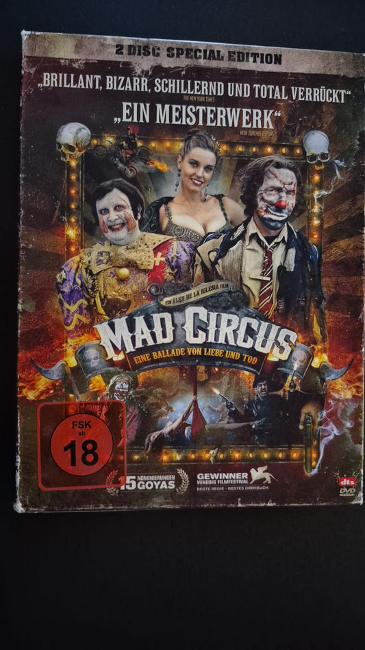Mad Circus – Eine Ballade von Liebe und Tod – 2-Disc Special Edition – DVD – FSK 18