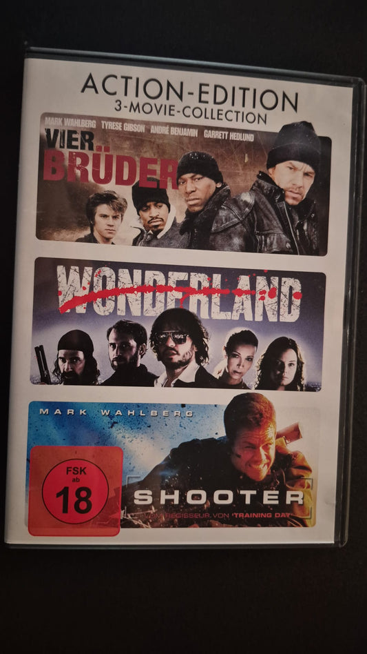 Action-Edition – 3-Movie-Collection – 3 DVDs – FSK 18